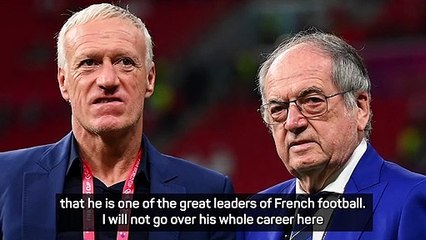 Le Graet a 'great leader' claims successor as he steps down amid controversy