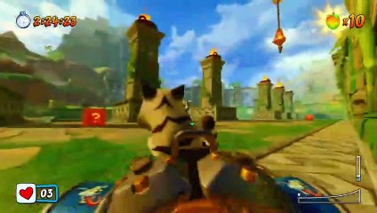 Rampage Ruins Last Kart Driving Gameplay - Crash Team Racing Nitro-Fueled