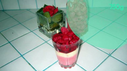 Tiramisu pralines-framboises