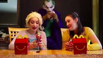Spiderman ATTACK Frozen Elsa w Joker Maleficent Belle Spidergirl Iron Man Hair Stuck Fun   Daily Funny   Funny Video   Funny Clip   Funny Animals