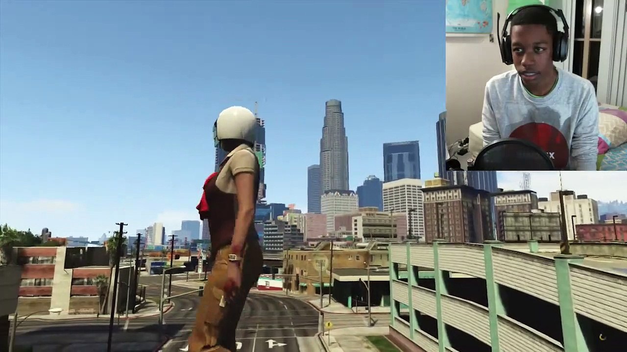 GTA 5 FUNNY MOMENTS - STUNTING FOR DUMMIES - EPISODE 12 (GTA 5 STUNTS)