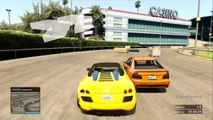 GTA 5 Online Funny Moments - Exploding Cars & EPIC Bike STUNTS In GTA 5  GTA 5 Funny Moments