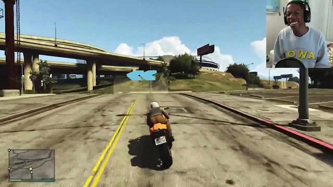 GTA 5 Funny Moments - Hot Girl Gamer Stunts & DLC in GTA 5 Online! (GTA 5 Funny Moments)