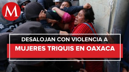 Mujer triqui fue detenida durante huelga en Oaxaca