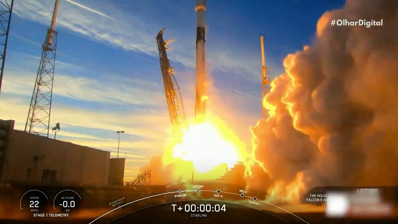 Starlink já tem mais de 4 mil satélites na órbita da Terra