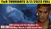 CBS Young And The Restless Spoilers Thurdays 3_2_2023 - Adam takes the position
