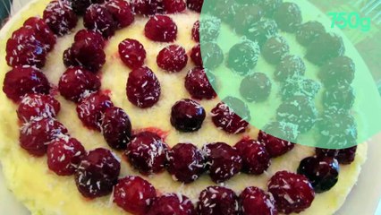 Cheesecake framboise noix de coco