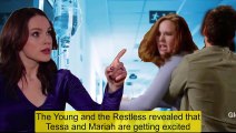 The Young And The Restless Spoilers Mariah and Tessa argue over the baby - Will