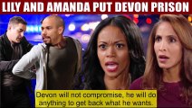 Young And The Restless Spoilers Lily threatens and wants to put Devon in jail -