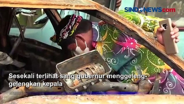 Gubernur Kaltara Tiba di Polres Metro Jakpus, Cek Sedan Camry yang Tewaskan Anaknya