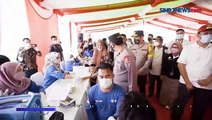 Tinjau Vaksinasi di NTB, Kapolri Minta Forkopimda Sukseskan Event Pramusim MotoGP