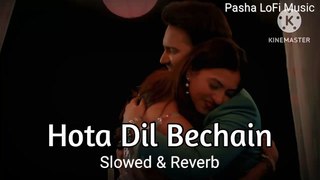 Hota Dil Bechain ( Slowed & Reverb ) Song || Pasha LoFi