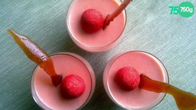 Panna cotta fraise tagada