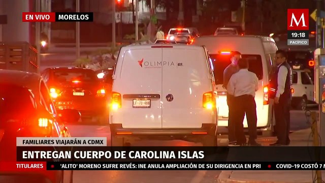 Familiares de Carolina Islas, reciben el cuerpo de la joven que desapareció; Morelos