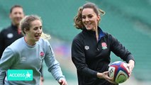 Princess Kate Middleton Reveals Prince George Loves Playing Rugby
