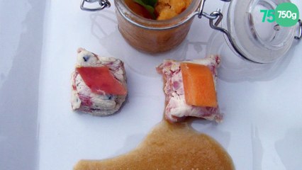 Déclinaison autour du melon et jambon de bayonne