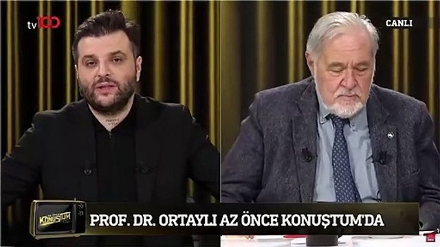 Mikrofonu açık kalan İlber Ortaylı'dan Naci Görür yorumu: Bizim Celal'den daha iyidir