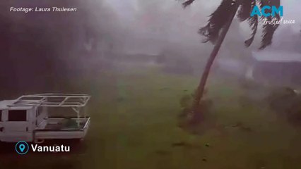 Download Video: Tropical Cyclone Judy intensifies to category 4, lashes Vanuatu