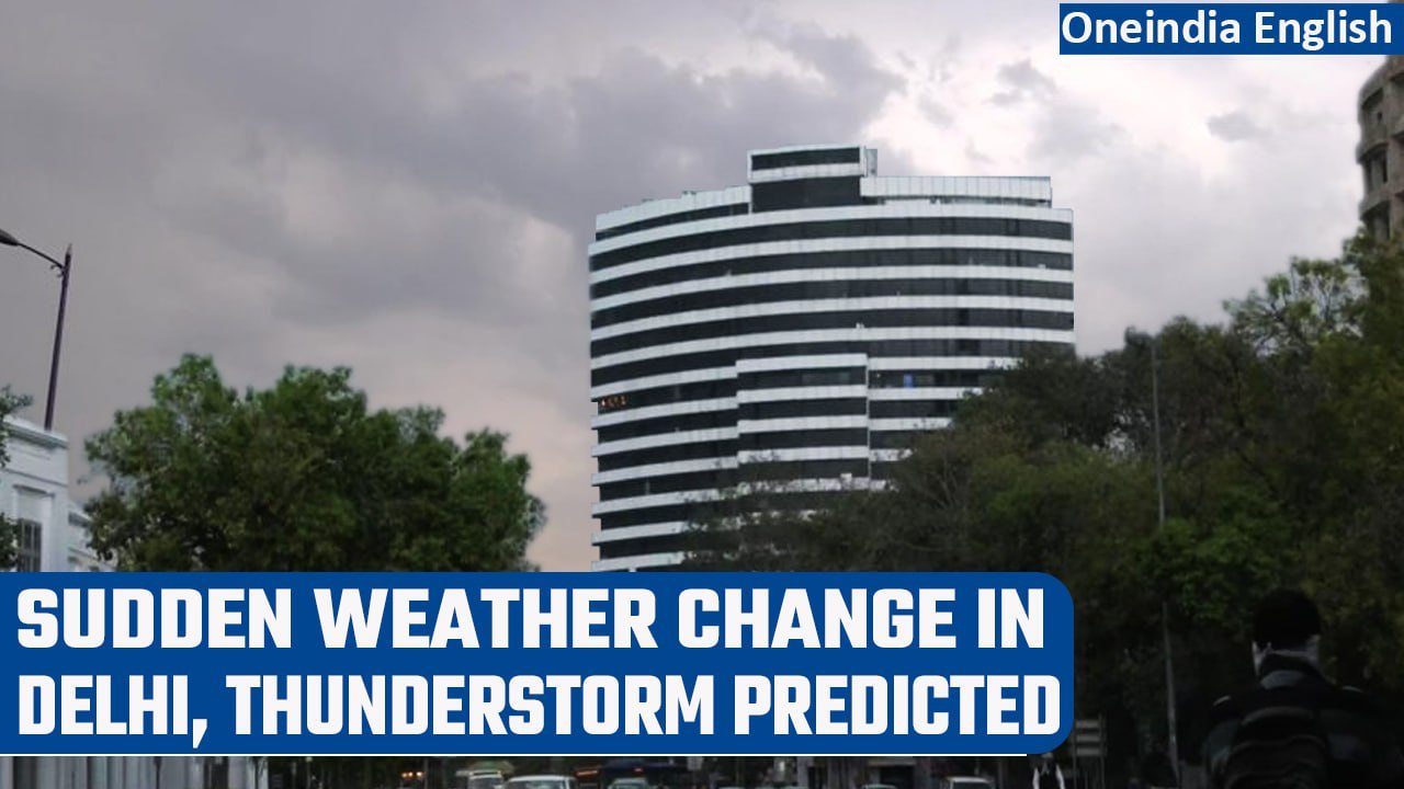Delhi Wakes Up To Strong Winds, Light Rain, Thunderstorm Predicted | Oneindia News