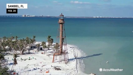 Sanibel lighthouse working again months after Hurricane Ian