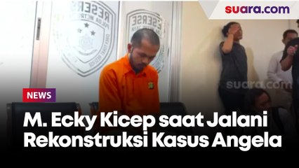 Terungkap dalam rekonstruksi, detik-detik tersangka M. Ecky Listiantho mutilasi kaki dan paha Angela