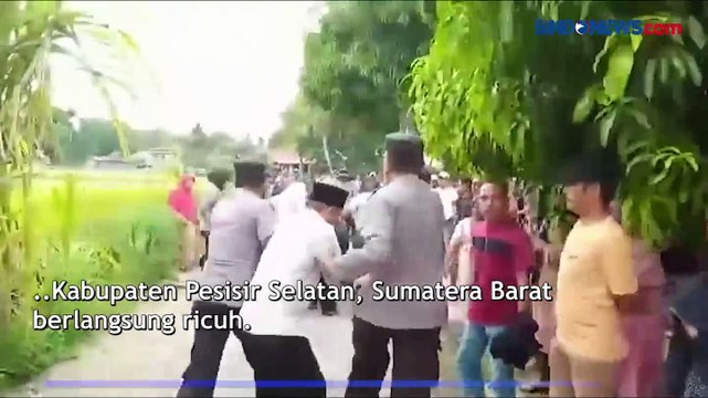 Eksekusi Lahan Seluas 3 Hektar di Pesisir Selatan Diwarnai Kericuhan
