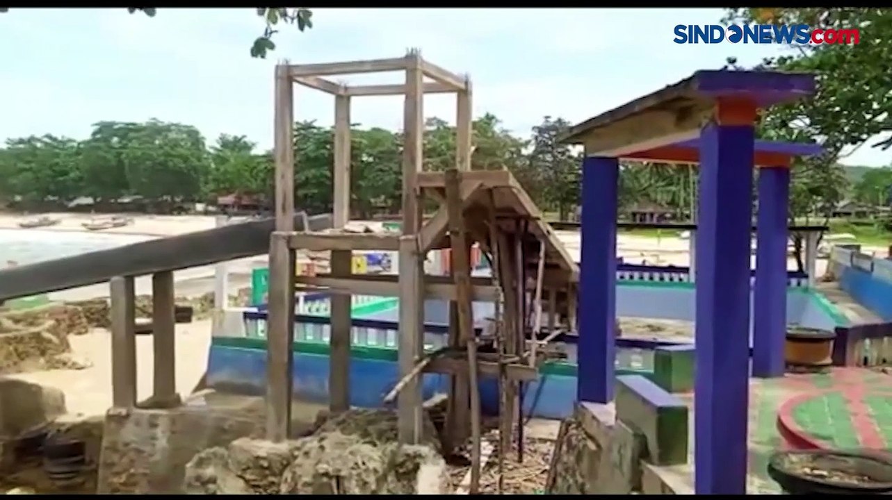 Dampak Gempa Bumi, Objek Wisata Pantai di Pandeglang Sepi