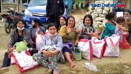 Presiden Jokowi Pantau Pembangunan Jalan Liang Melas Datas