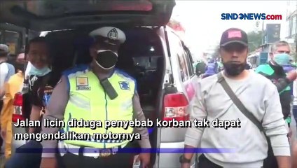 Download Video: Tabrakan 2 Motor di Duren Sawit, 1 Tewas di Lokasi