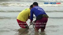 Gelombang Tinggi di Perairan Tuban, Perahu Nelayan Tenggelam dan Hancur