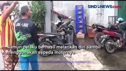 Terekam CCTV, Aksi Dua Pencuri Motor Berhasil Digagalkan
