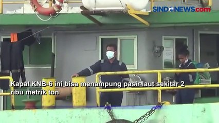 KKP Tangkap Kapal Pengeruk Pasir Laut Ilegal di Perairan Rupat Riau
