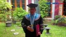 Senator Asal Lampung Bustami Zainudin Wisuda S3 di Universitas Mercu Buana Jakarta