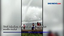 Angin Tornado di Pantai Tappalang Barat Mamuju, Warga Sempat Panik