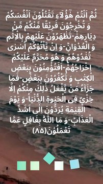 Quran Surah Al Baqarah verse 85 Arabic Urdu English translation Islamic shorts no music content