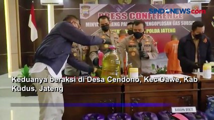 Polda Jateng Bekuk Pengoplos Minyak Goreng dengan Air Cucian Mobil di Kudus