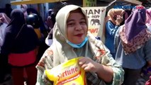 Ada Minyak Goreng Murah, Warga Serbu Minimarket di Way Kanan