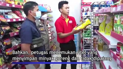 Gelar Sidak, Polsek Sungai Gelam Temukan Ritel Simpan Stok Minyak Goreng