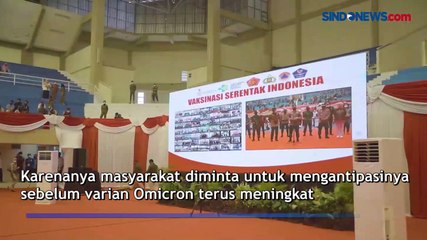 Tinjau Vaksinasi, Kapolri Dorong Percepatan Target Dosis Dua dan Booster