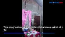 Viral, Sekelompok Orang Serang 3 Penghuni Rumah di Deli Serdang