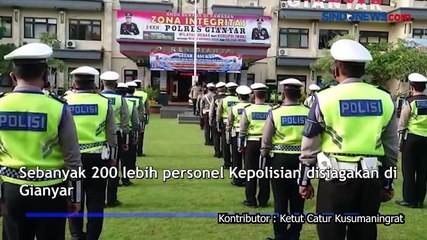 Amankan Pawai Ogoh-ogoh, Ratusan Personel Kepolisian Disiagakan