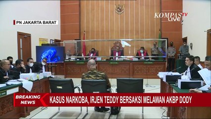 Soal Penggantian Sabu dengan Tawas, Teddy Minahasa Bantah Berikan Perintah!