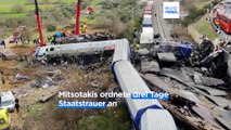 Schweres Zugunglück mit mehr als 30 Toten: Ministerpräsident Mitsotakis ordnet Staatstrauer an