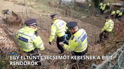 Egy eltűnt csecsemőt keresnek a brit rendőrök