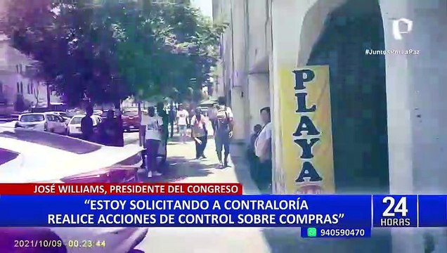 Congreso explica millonarios gastos en estacionamiento, televisores y alfombras tras denuncia de Panorama
