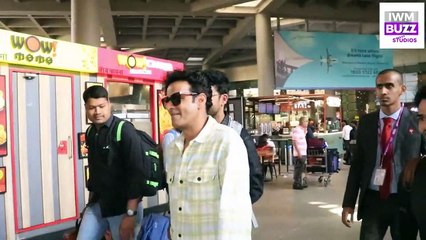 Manoj Bajpayee and Pulkit Samrat spotted at the airport