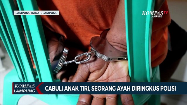 Cabuli Anak Tiri, Seorang Ayah Diringkus Polisi