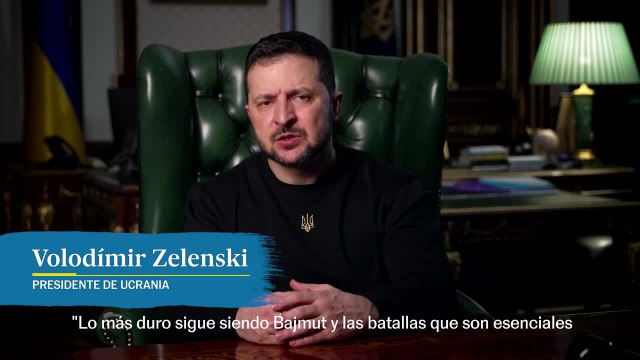 Zelenski: Lo más duro sigue siendo Bajmut