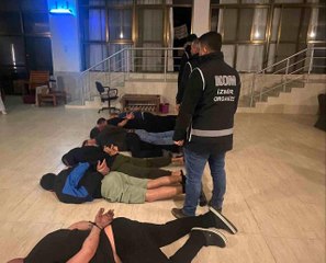 İzmir polisinden suç örgütü yapılanmasına 'Alabora' operasyonu