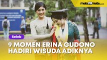 Tidak Didampingi Kaesang Pangarep, Ini 9 Momen Erina Gudono Hadiri Wisuda Adiknya